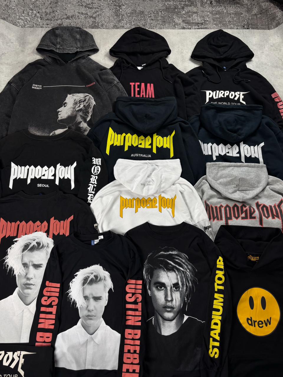 Purpose Tour Merch